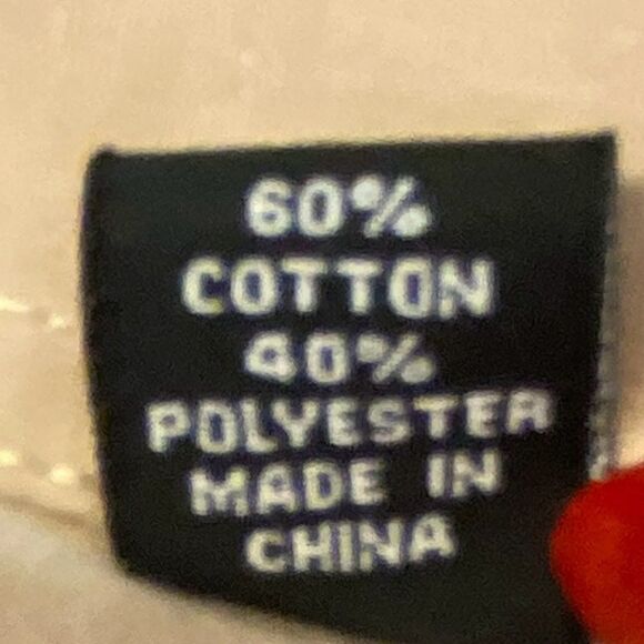 Adrianne Vittadini XL Mens Dress Shirt LONG Sleeve Cream Button Up 17.5 X 35 EUC - Picture 10 of 10